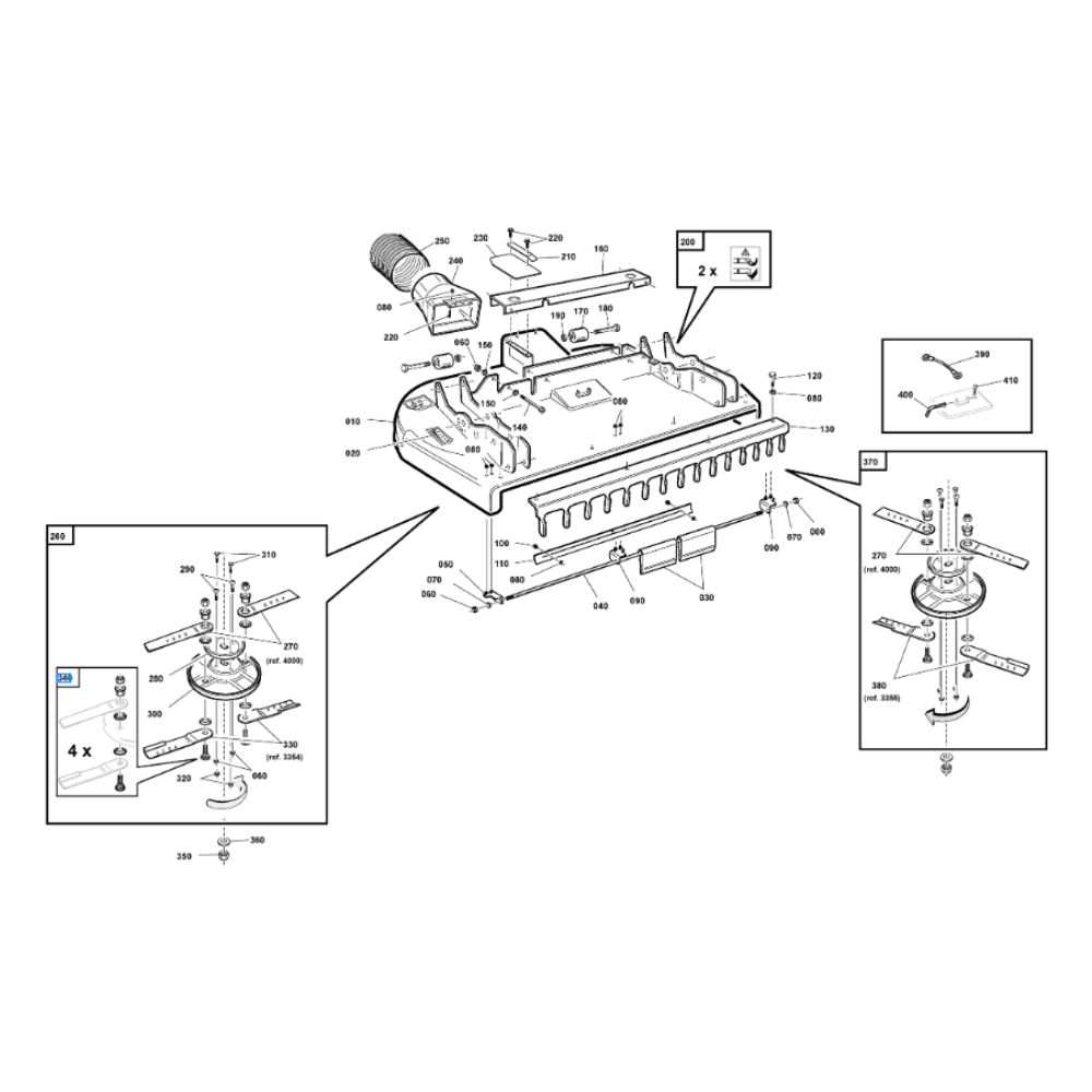 BLADE SCREW COMPLETE (KU-W780000241)