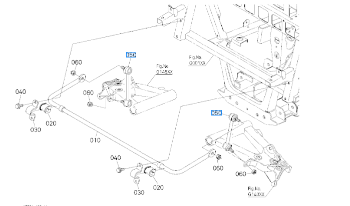 LINK (STABILISER) (KU-K759118360) - Image 3