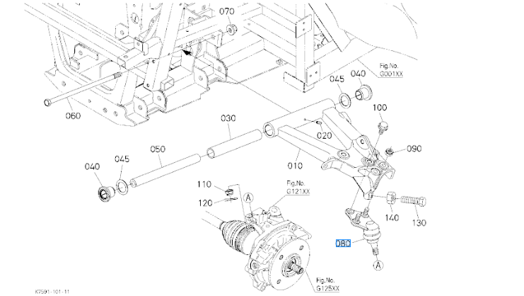 UPPER BALL JOINT (KU-K759118533) - Image 2