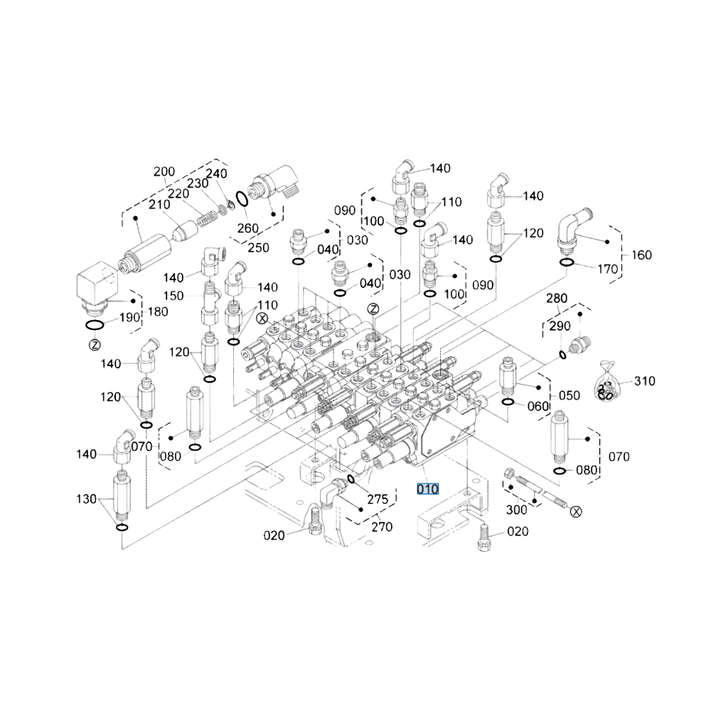 ASSY VALVE,CONTROL (KU-RG15861142)