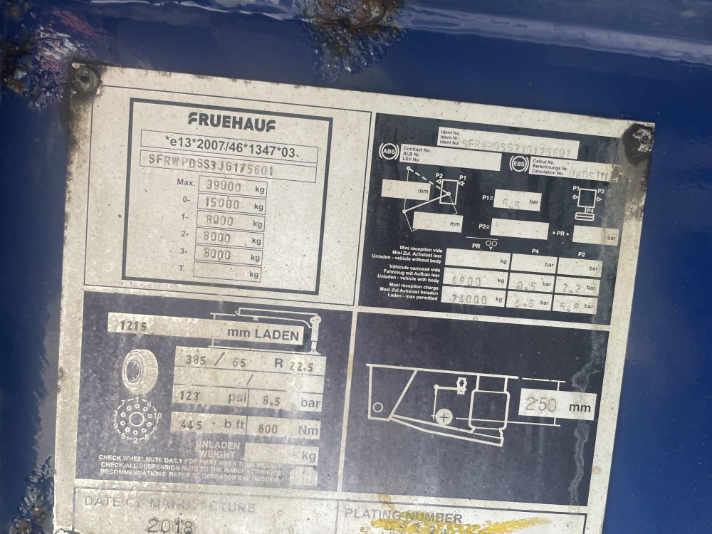 MISC TRAILER FRUEHAUF TIPPER (12012041) - Image 34