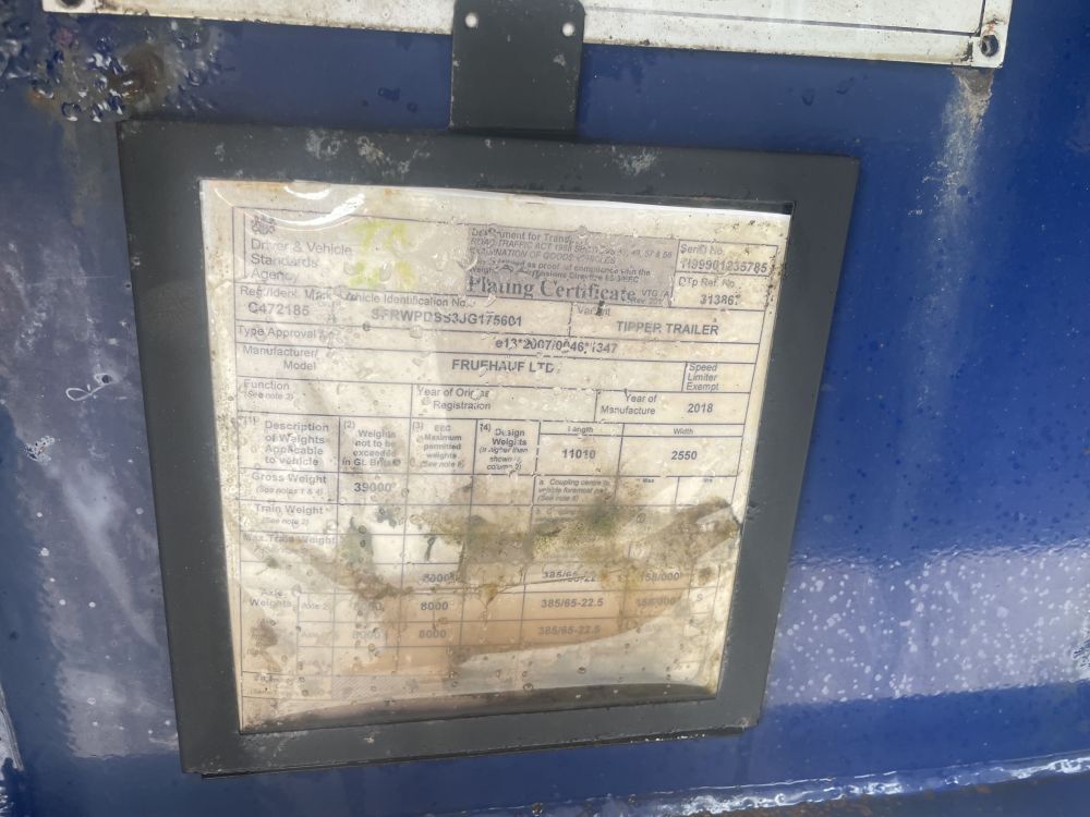 MISC TRAILER FRUEHAUF TIPPER (12012041) - Image 35