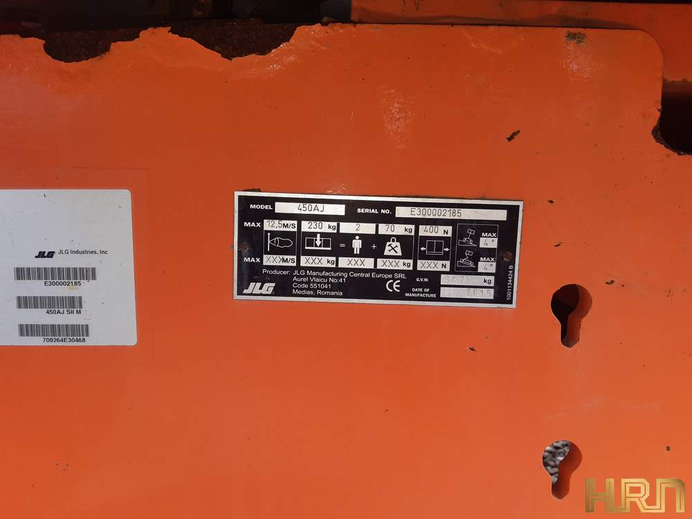 MISC JLG 450AJ CHERRY PICKER (51031730) - Image 10