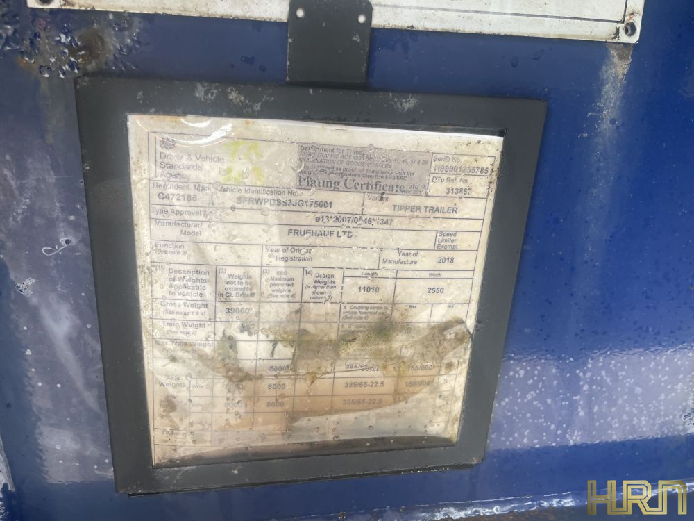 MISC TRAILER FRUEHAUF TIPPER (12012041) - Image 10