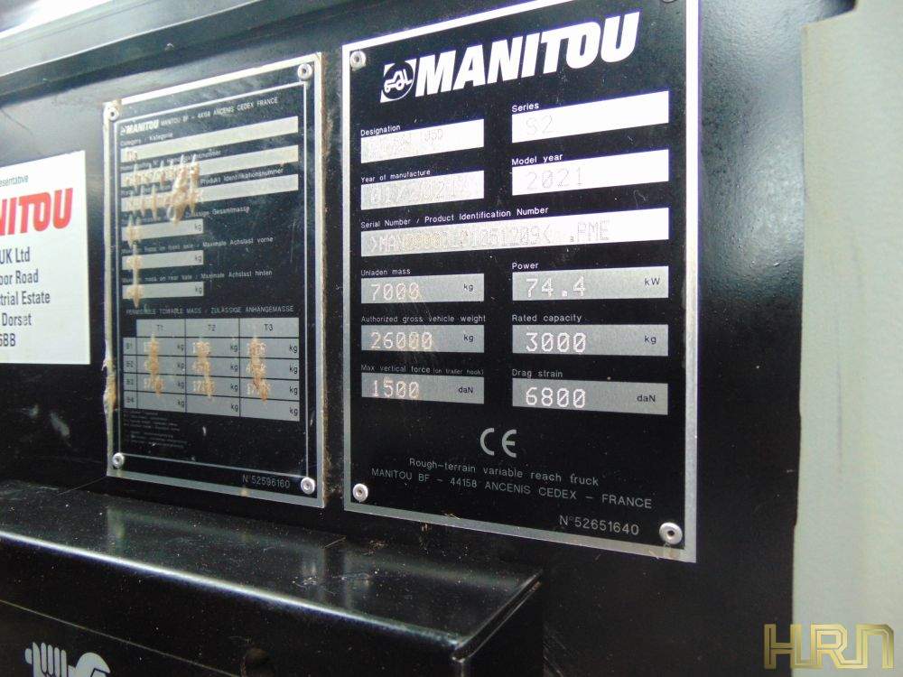 MANITOU MLT 630-105 TELESCOPIC HANDLER (12011087) - Image 11