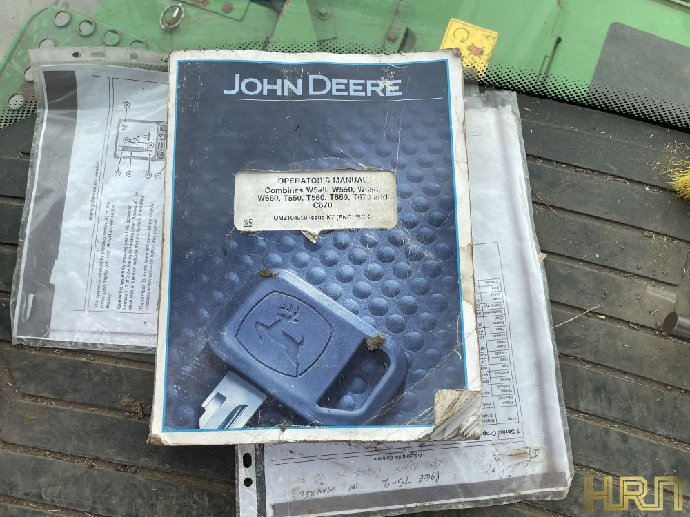 JOHN DEERE T550 COMBINE (12012131) - Image 51