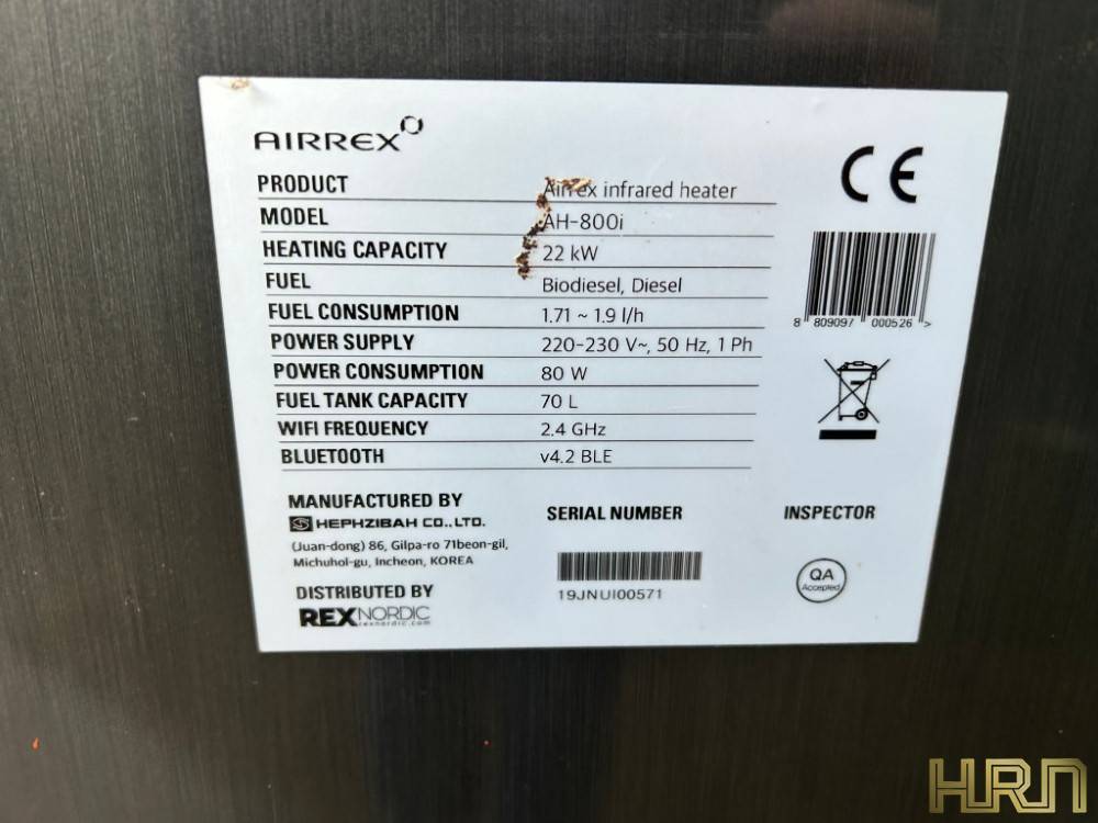 NEW OTHER AH-8001 AH-8001 HEATER (11028507) - Image 8