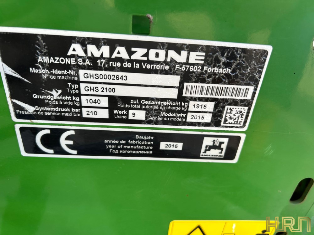 AMAZONE TH S210 TOPPER (12012417) - Image 9