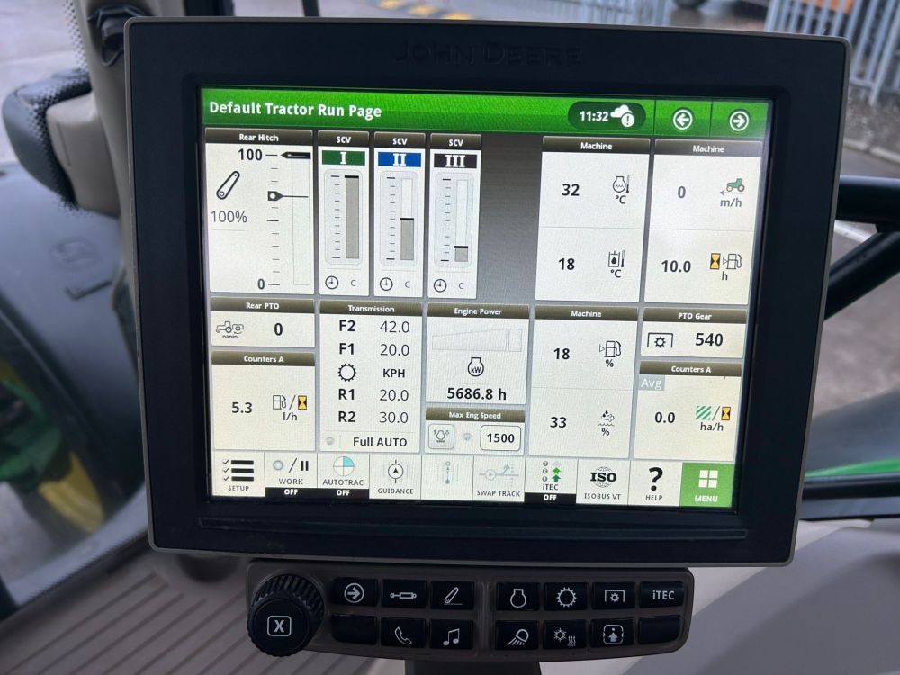 JOHN DEERE 6155R TRACTOR (12012386) - Image 15