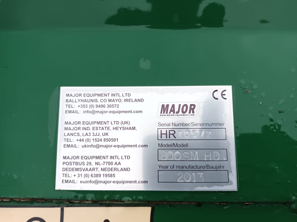 MAJOR 800 SM HD GRASS TOPPER (11037521) - Image 11